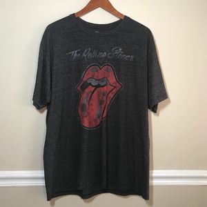 The Rolling Stones | Distressed Logo Graphic Tee